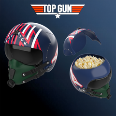 Top Gun 40th Anniversary 130oz Maverick Helmet Popcorn Bucket
